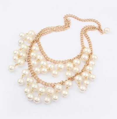 Zahra Pearl Statement Necklace