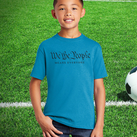 We the People  Means Everyone, Youth Red T-shirt - Thumbnail 3