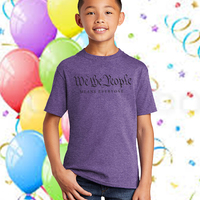 YOUTH We the People Black T-shirt - Thumbnail 1