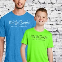YOUTH We the People Black T-shirt - Thumbnail 3