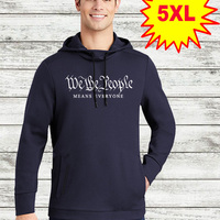 We the People Heather Red Hoodie - Thumbnail 3