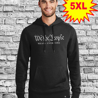 We the People Heather Red Hoodie - Thumbnail 4