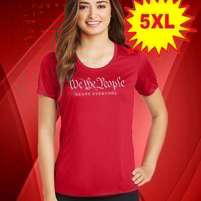 We the people red  unisex t-shirt