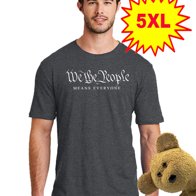 We the people dark heather grey t-shirt