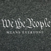 We the People Dark Heather Grey T-shirt - Thumbnail 1