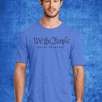 We the People Dark Heather Grey T-shirt - Thumbnail 2