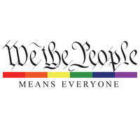 WTP Means Everyone Rainbow Bar Long Sleeve White T-shirt - Thumbnail 1