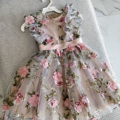 Garden flower girl dresses for wedding - Thumbnail 3