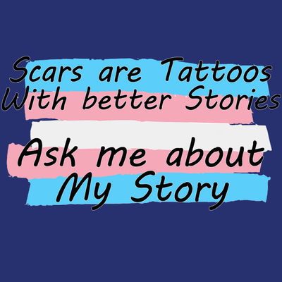 Scars are my story t-shirt