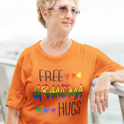 Free grandma hugs t-shirt - Thumbnail 4