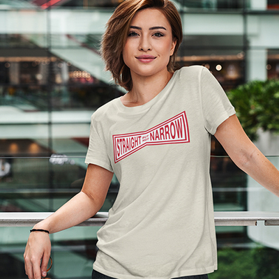 Straight but not narrow  t-shirt - Thumbnail 3