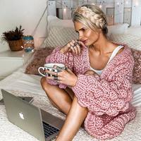 Handmade Women's Sweater Cardigans  - Thumbnail 1