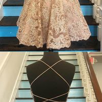 Newest Spaghetti Straps V-neck Backless Lace Up Back Homecoming Dresses,286 - Thumbnail 1