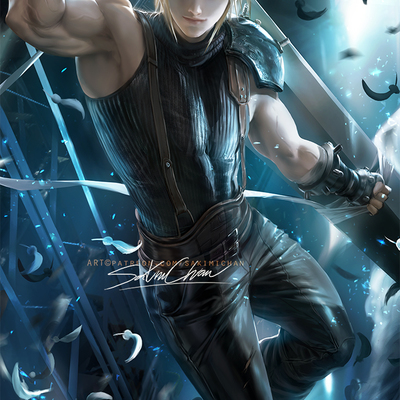 Final fantasy 7 cloud poster #103