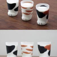 HANDPAINTED MILKY CAT PAW GLASSES - Thumbnail 2