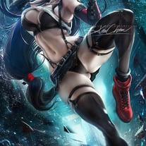 FF7 Remake Tifa Poster #1