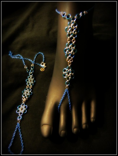 Daisy Bare Foot Sandal #5060