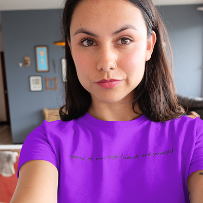 Some of my best friends are straight t-shirt - Thumbnail 4