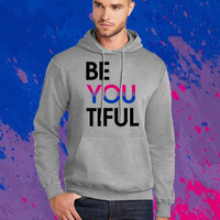 BE YOU TIFUL BI UNISEX HOODIE - Thumbnail 1