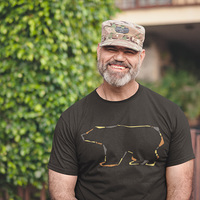  Bear Flag Colors T-shirt - Thumbnail 2