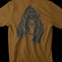 BEAR Tattoo,  Savanna Brown T-shirt   - Thumbnail 4