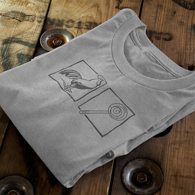 Sucker!   Athletic Grey T-shirt