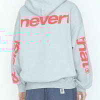LIMITED STOCK"THISISNEVERTHAT" SP3 HOODIE IN PALE BLUE - Thumbnail 2
