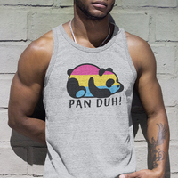 Pan Duh! Unisex Ash T-shirt - Thumbnail 2