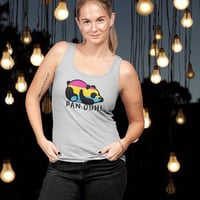 Pan Duh! Unisex Athletic Grey Tank Top - Thumbnail 1