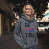 BeYOUtiful Athletic Unisex T-shirt - Thumbnail 3
