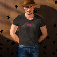 Love Hands Silhouette BI Baseball Shirt - Thumbnail 3