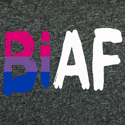 BiAF Dark Heather Grey Unisex Tank Top