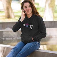 BI in Pride Black Unisex Hoodie - Thumbnail 1