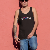 BI in Pride Black Tank Top - Thumbnail 2