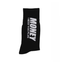 Free Shipping-"I NEED YOU PLUS MONEY" SOCKS - Thumbnail 4