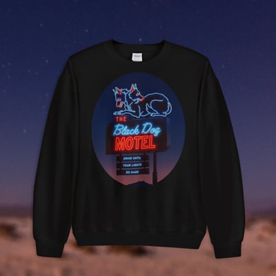 The black dog motel - sweatshirt