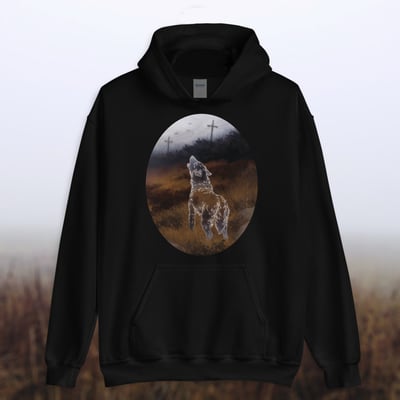 Here, elsewhere - pullover hoodie