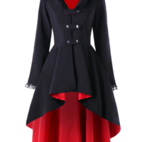Stylish Gothic Trench Coats - Thumbnail 3