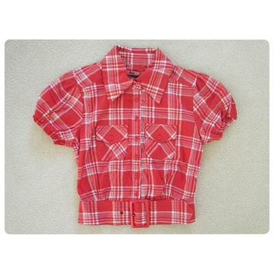 (New with tags) Red/White Plaid Shirt