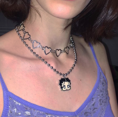 Free Shipping-BETTY BOOP NECKLACE