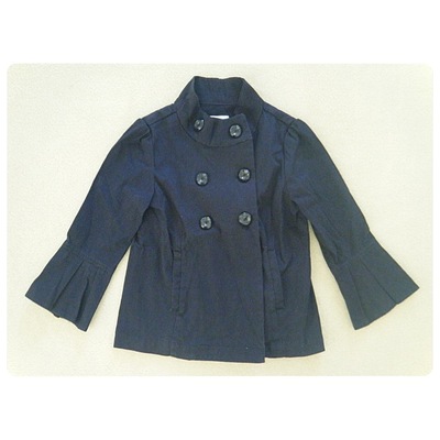 Girls Double Breasted Coat