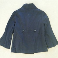 Girls Double Breasted Coat - Thumbnail 1
