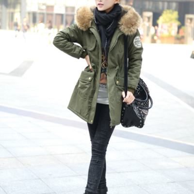 Autumn warm winter faux fur coats - Thumbnail 3
