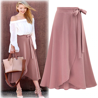 Gorgeous midi wrap skirt - Thumbnail 3