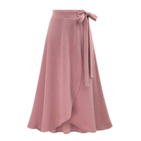 Gorgeous Midi Wrap Skirt - Thumbnail 1