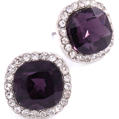 Byzantium rhinestone earrings