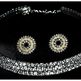 Sparkle Swarovski Crystals Choker Necklace 3 rows-3