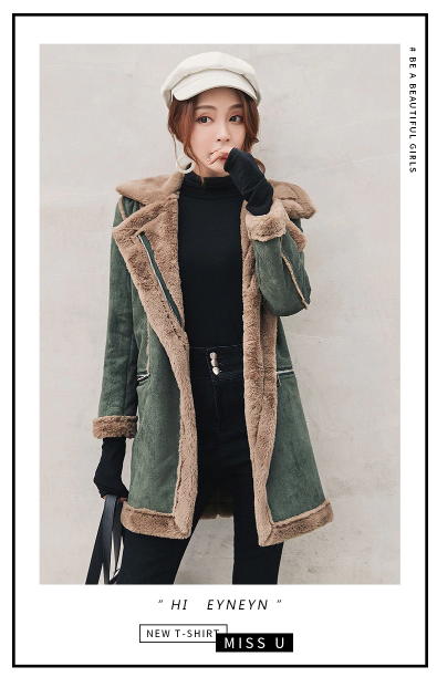 Casual Woolen Fashion Winter Coat
