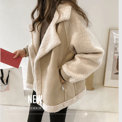 Chic women's over size jacket coats