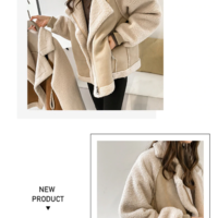 Chic Women's Over Size Jacket Coats - Thumbnail 1
